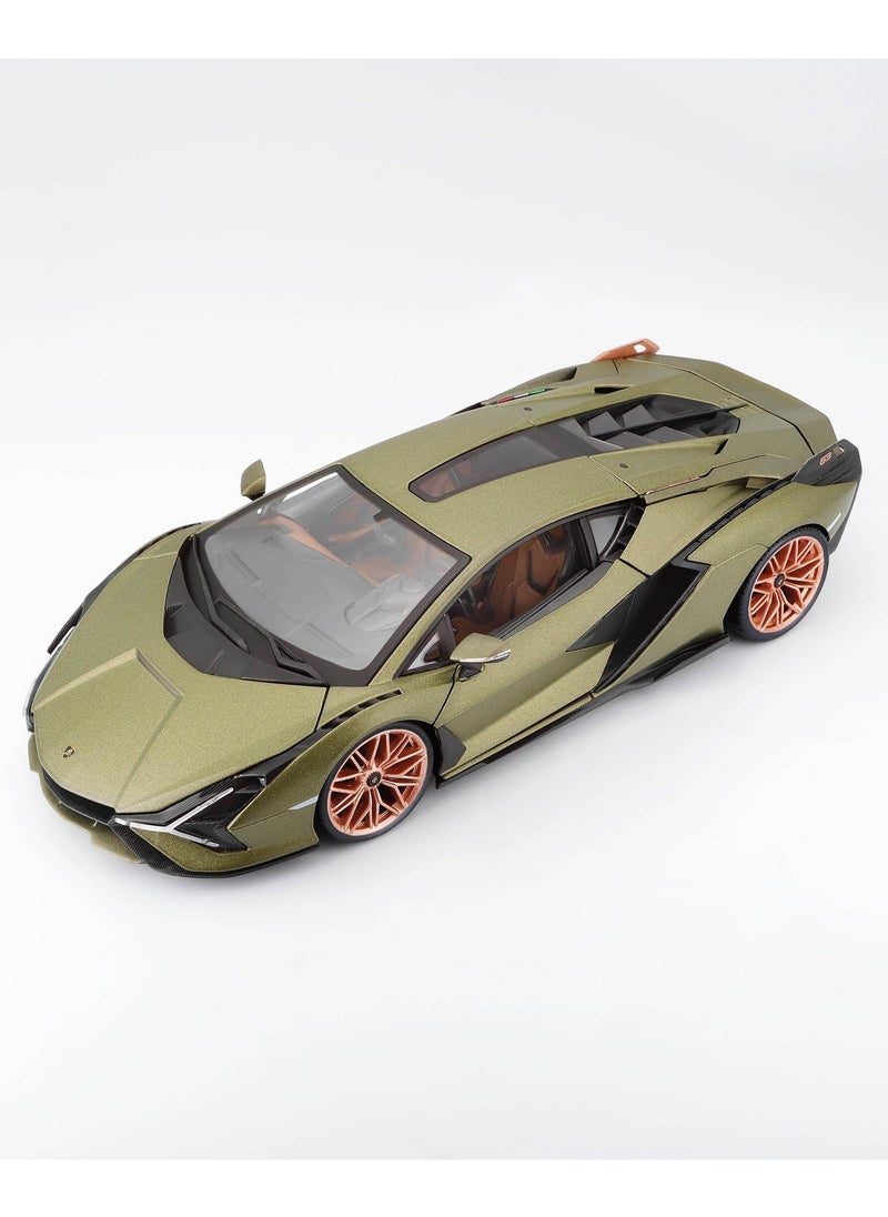 Lamborghini Sian FKP 37 - Diecast green