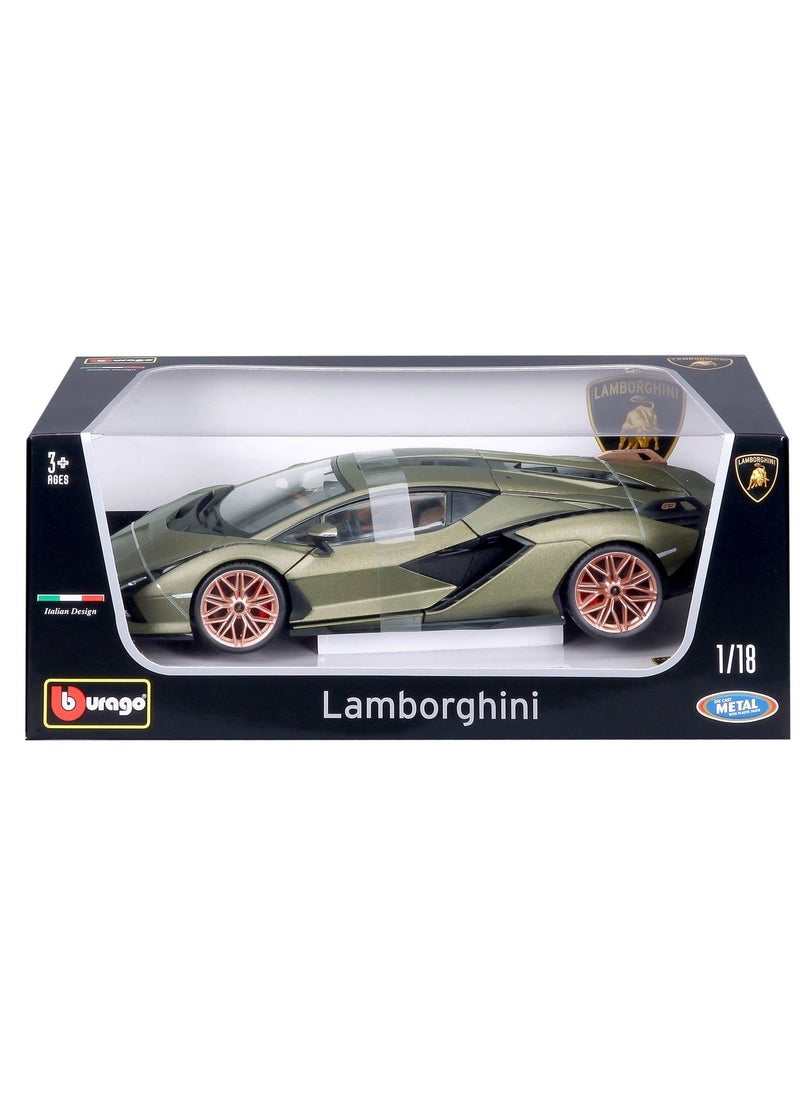 Lamborghini Sian FKP 37 - Diecast green