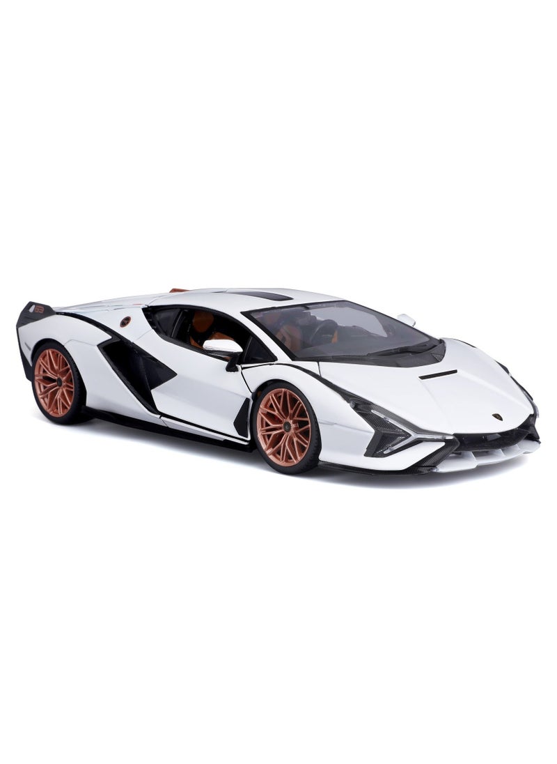 Lamborghini Sian FKP 37 - Diecast White