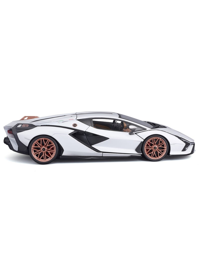 Lamborghini Sian FKP 37 - Diecast White