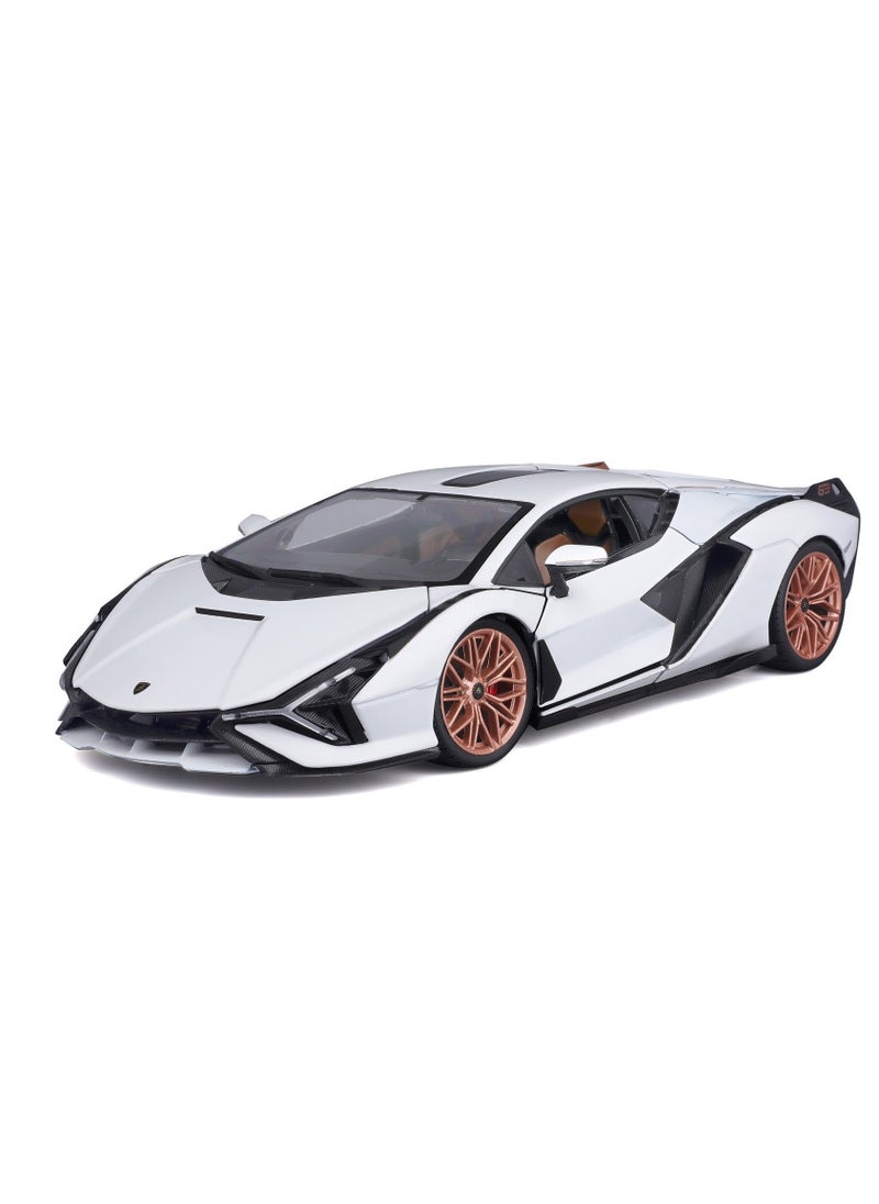 Lamborghini Sian FKP 37 - Diecast White