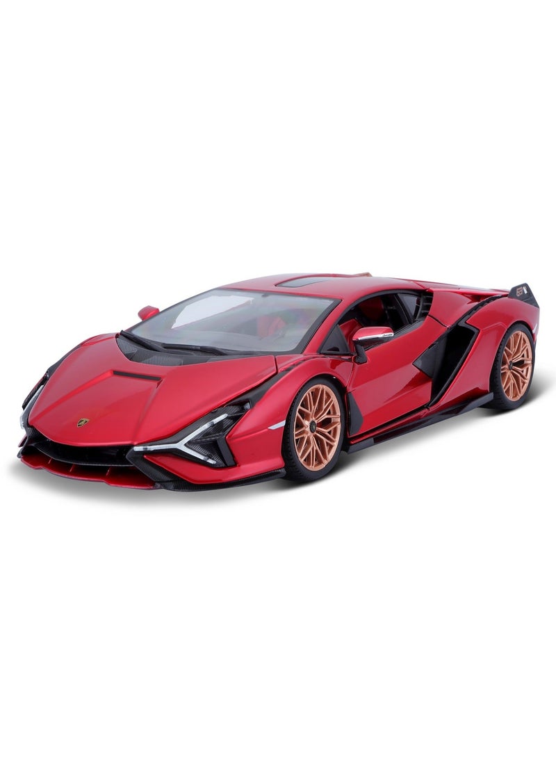 Lamborghini Sian FKP 37 - Diecast Red