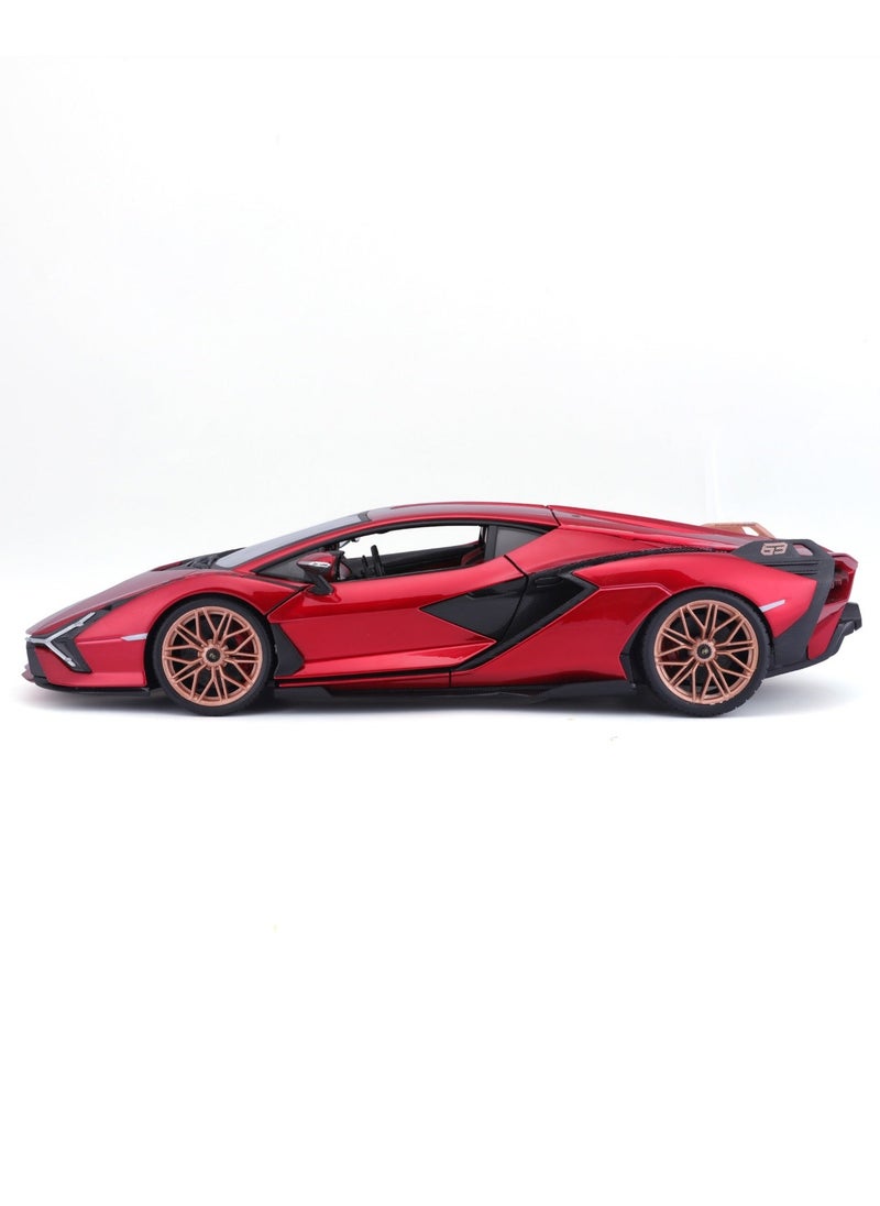 Lamborghini Sian FKP 37 - Diecast Red