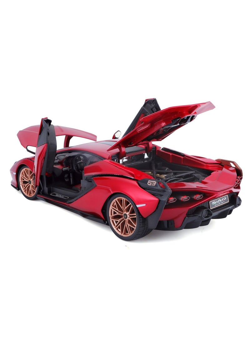 Lamborghini Sian FKP 37 - Diecast Red