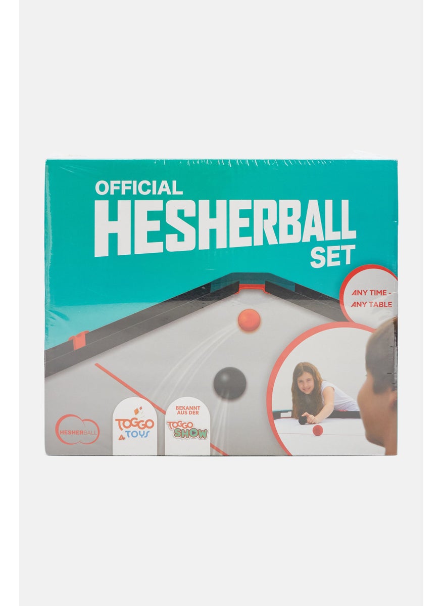 HesherBall Table Ball Game, Turquoise Combo