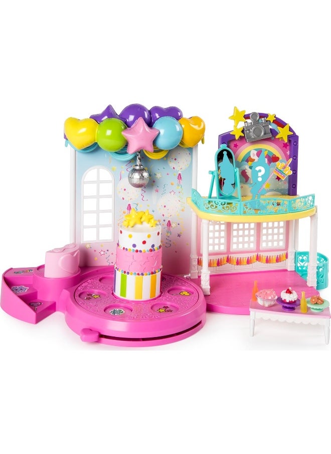 Party Popteenies - Poptastic Party Playset with Confetti, Exclusive Collectible Mini Doll and Accessories, for Ages 4 and Up