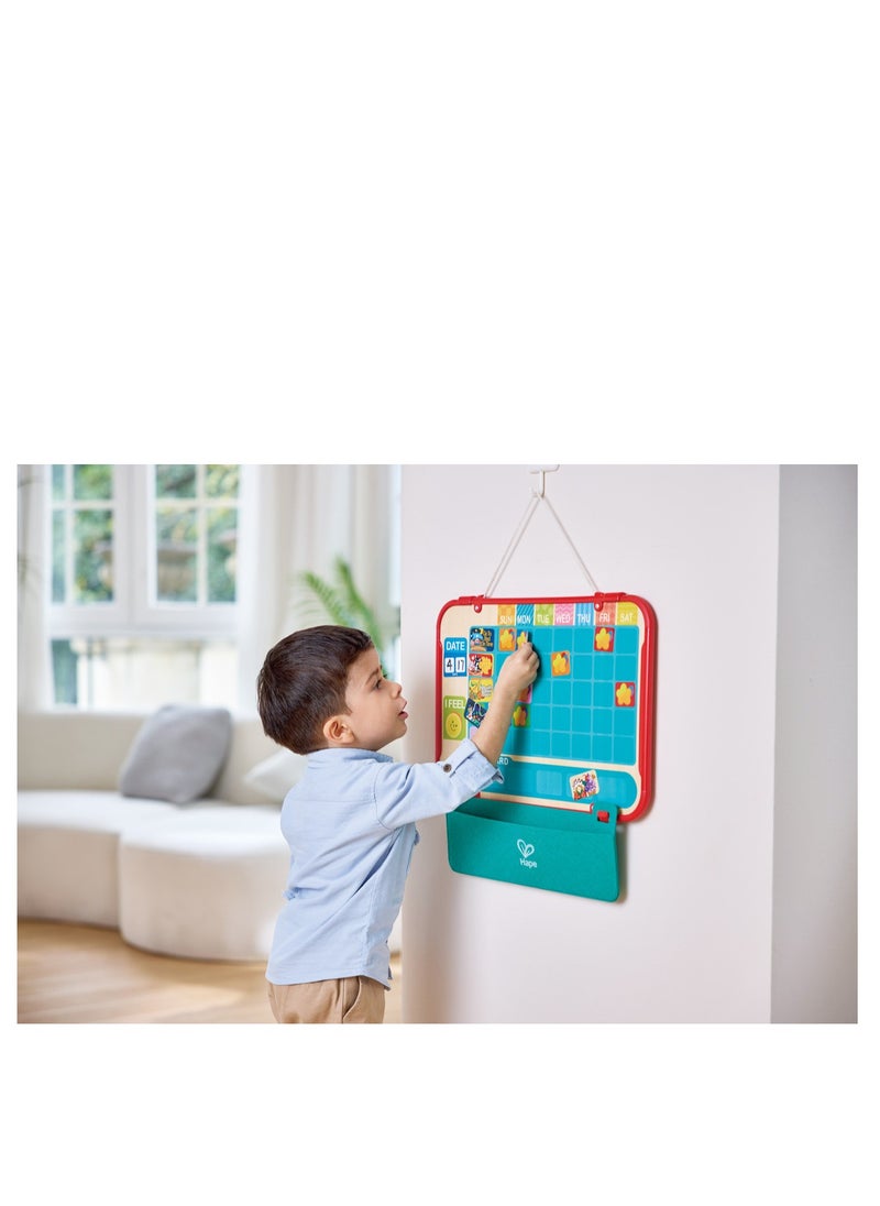 Hape Habit Heroes Reward Chart  Kids' Behavior Tracking System , Motivational Goal Setting  Positive Reinforcement for Children - Eco-Friendly, Non-Toxic Design