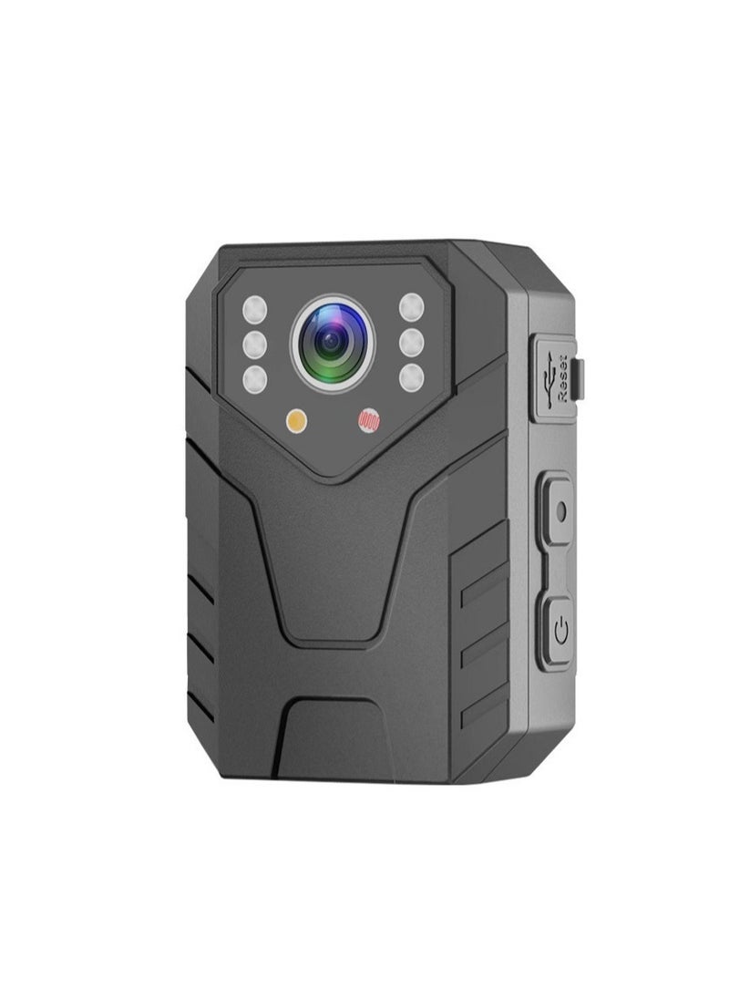 4K High-Definition Chest-Worn Enforcement Recorder with Wireless Waterproof Design and Back Clip for Patrol Recording