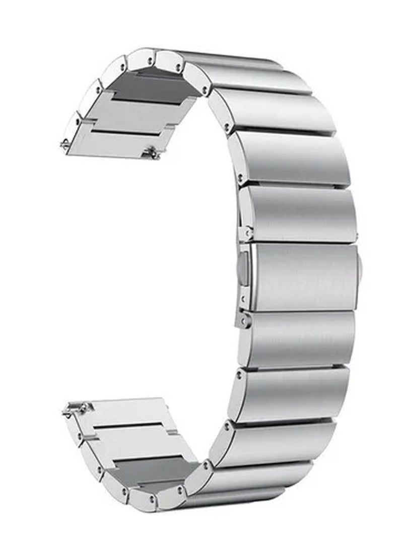 Replacement Band For Samsung Galaxy Watch 46mm Silver