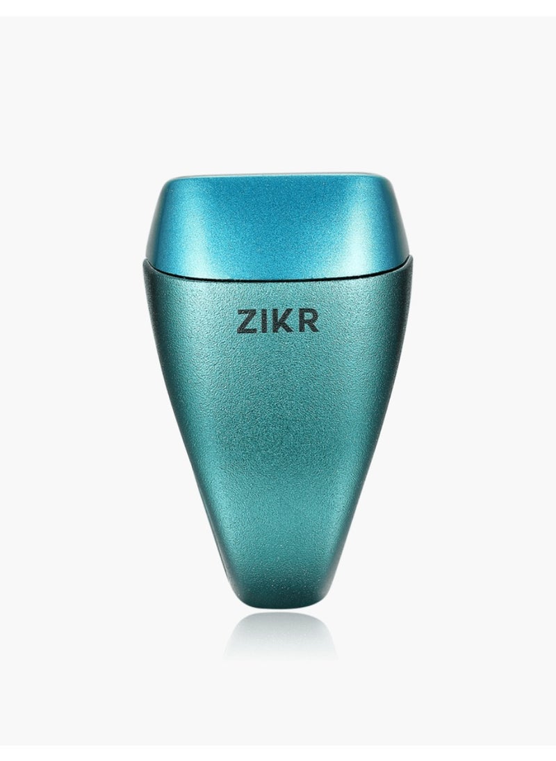 Smart Tasbih Zikr Ring Wide Display Powerful Battery Backup OLED Display F04 Flex Pro Smart Ring App Operated Tasbih Counter IP67 Waterproof Smart Zikr Ring Compatible Three Sizes (18mm/ 20mm/22mm) Aluminium Alloy iQibla Zikr Ring Blue