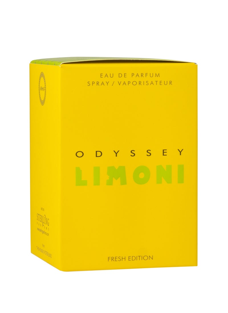 Armaf Perfume Odyssey Limoni Fresh Edition Eau De Parfum 100ml Yellow, Perfumes For Men, Fragrance For Him