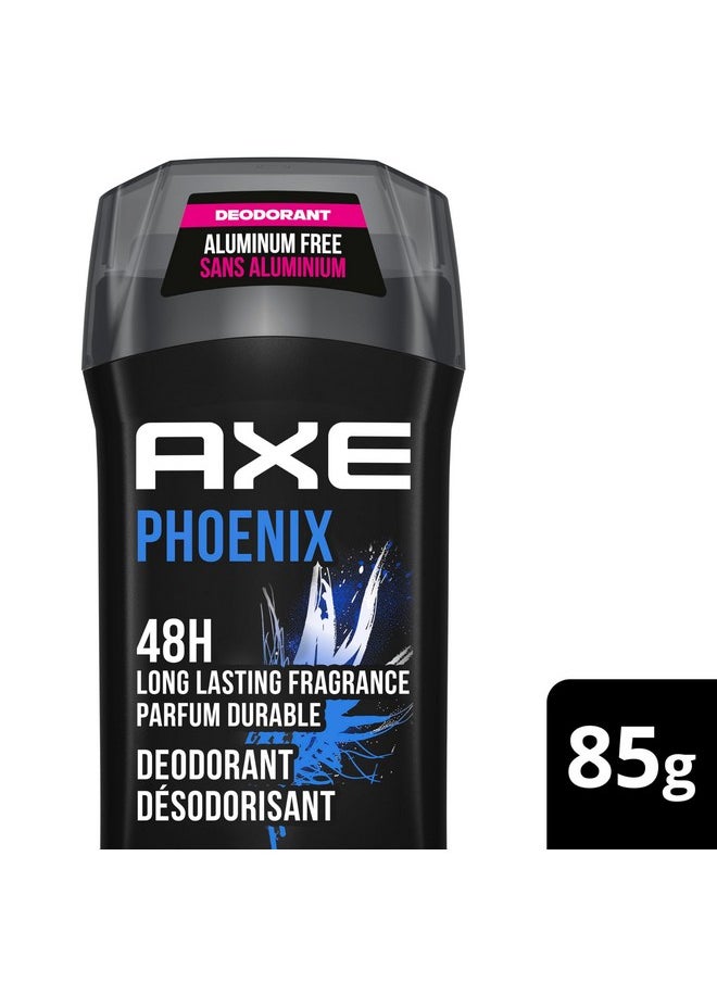 Deodorant Stick For Men For Long Lasting Odor Protection, Phoenix Crushed Mint & Rosemary Men'S Deo, Aluminum Free 3.0 Oz