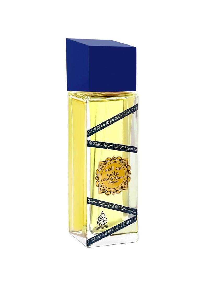 Oud Al Khamr Hayati Perfumes for Men and Women Unisex Eau De Parfum 100ml