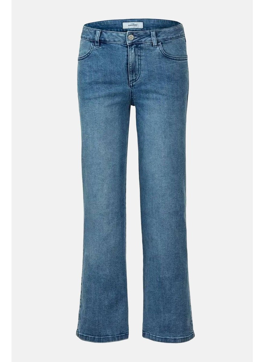 Women Regular Fit Wash Stretchable Jeans, Blue