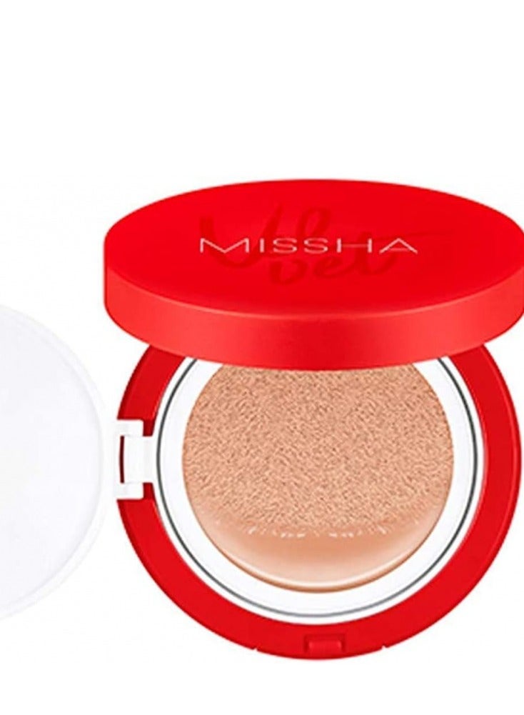 Velvet Finish Cushion SPF50+/PA+++ (No.21) No. 21: Neutral Light Beige