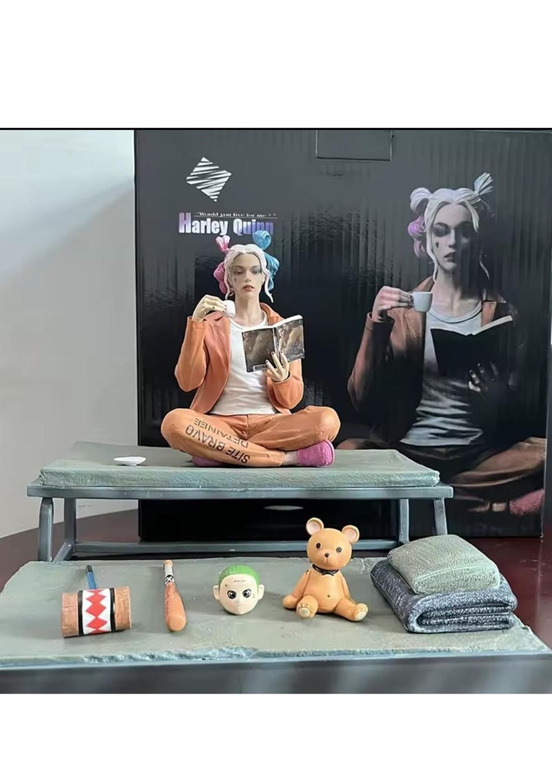 Seated Harley Quinn Action Figure