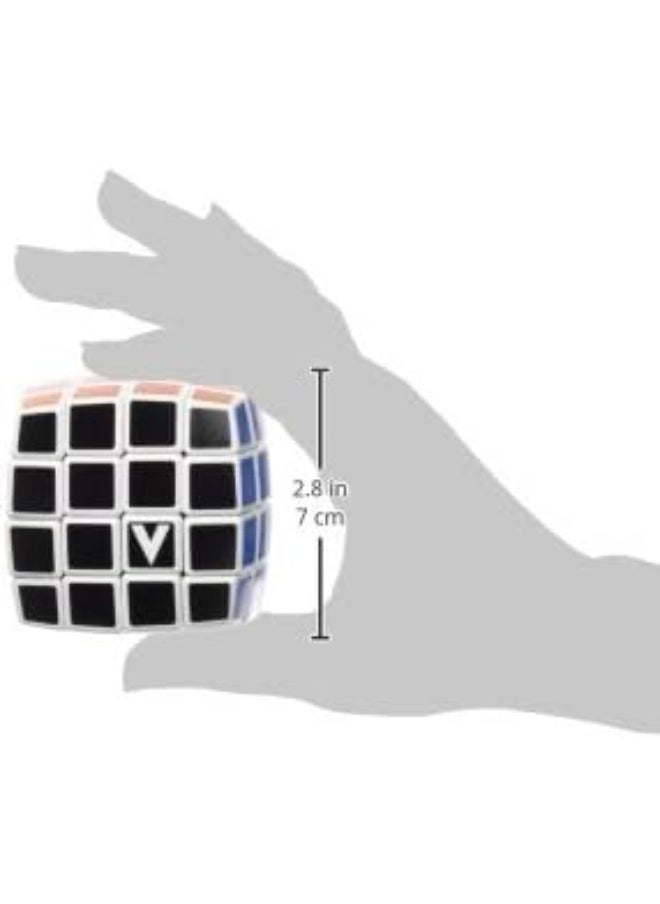 V-CUBE 4 x 4 White Pillow | Professional, Fast, and Smooth | Speed Cube | Puzzle | Fidget Toy