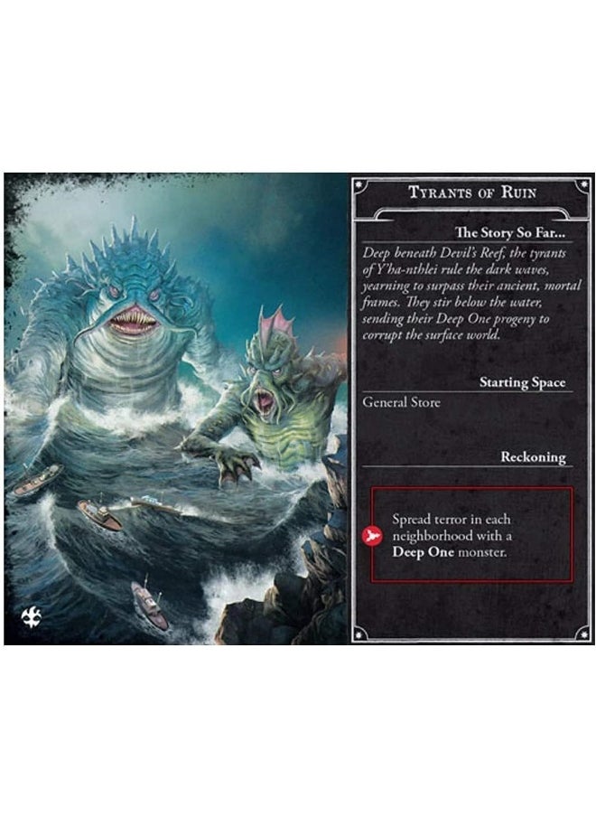 Arkham Horror 3rd Edition Under Dark Waves Board Game Expansion