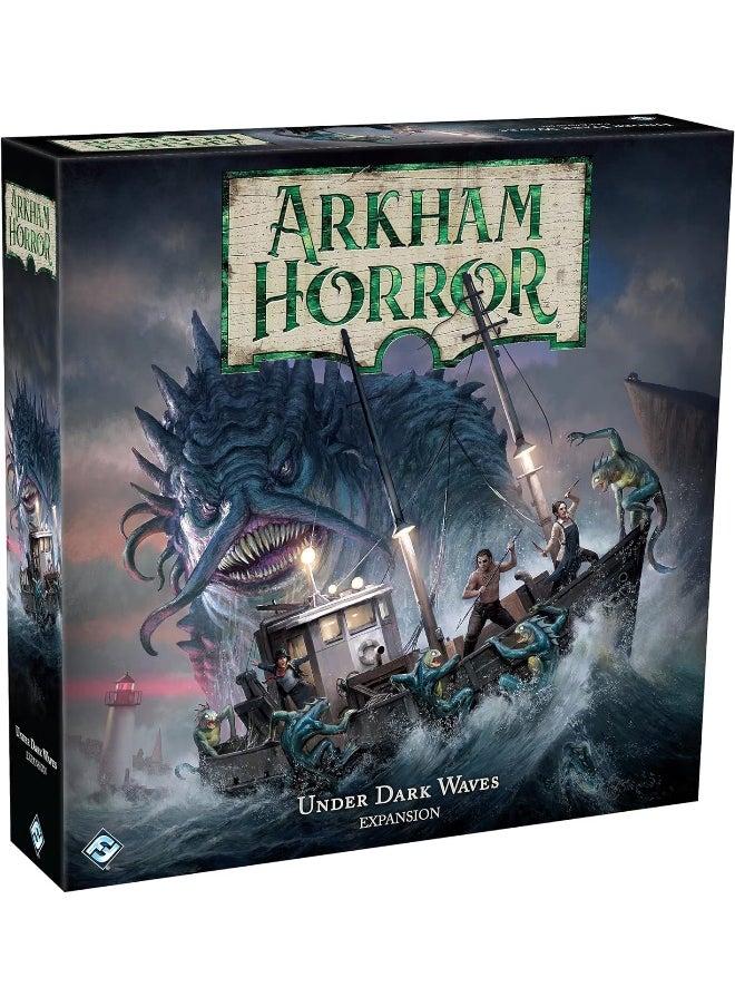Arkham Horror 3rd Edition Under Dark Waves Board Game Expansion