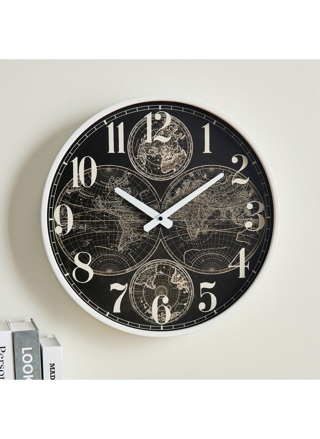 Emir Metal Wall Clock 40 x 5.5 x 40 cm