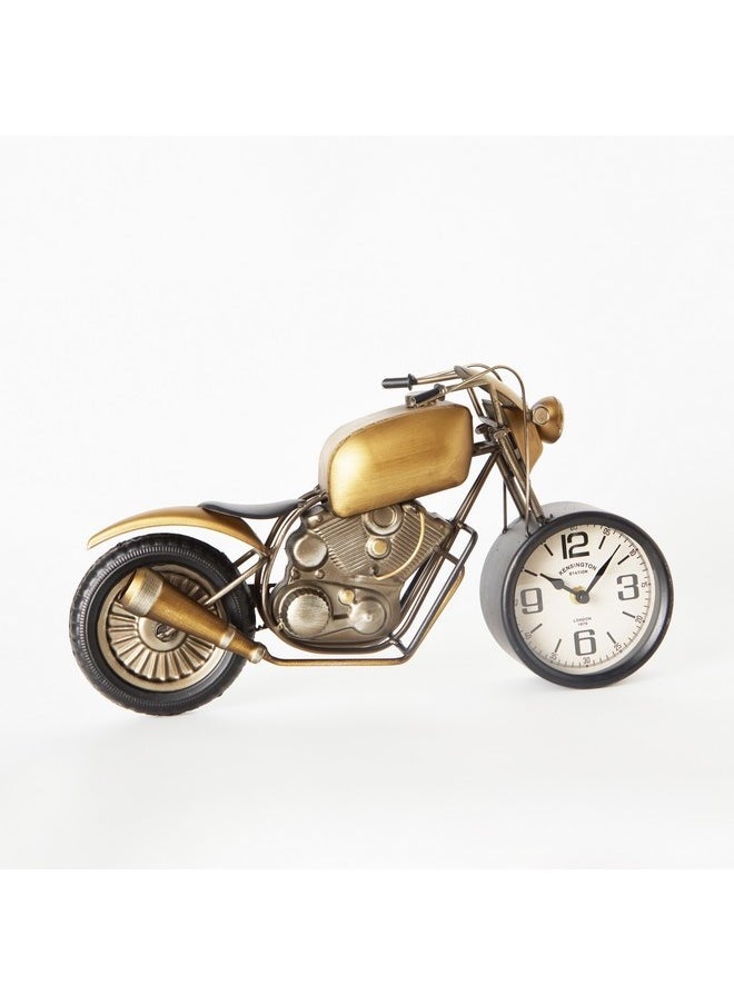 Emir Metal Motorcycle Table Clock 44 x 13.5 x 23 cm