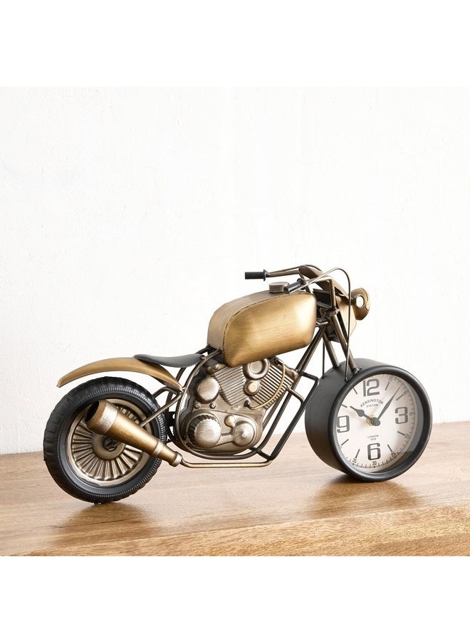 Emir Metal Motorcycle Table Clock 44 x 13.5 x 23 cm