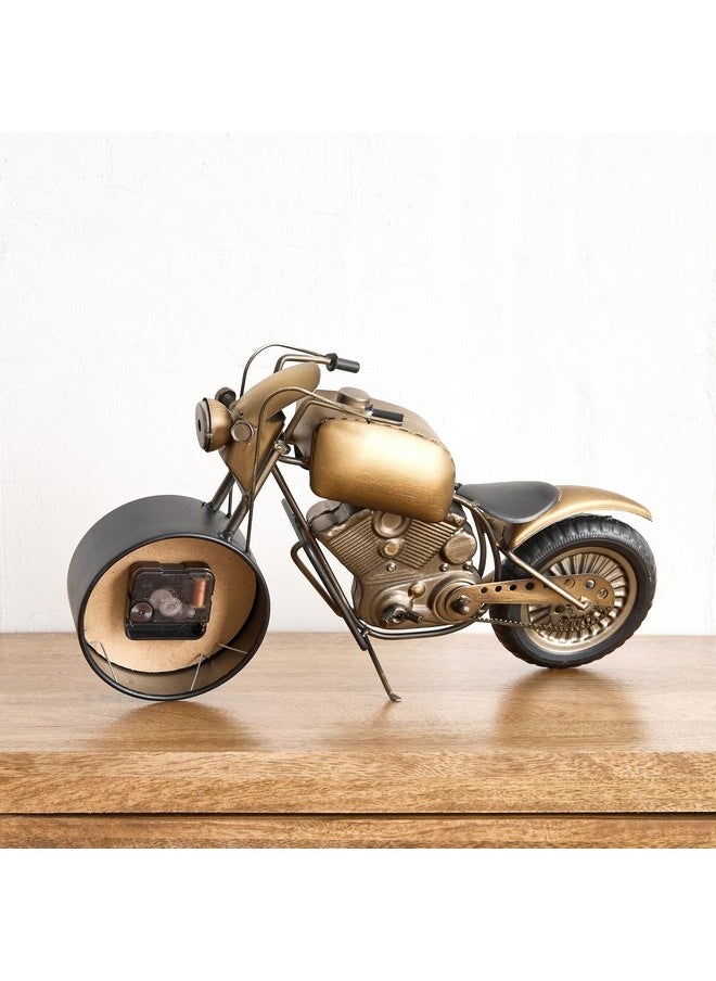 Emir Metal Motorcycle Table Clock 44 x 13.5 x 23 cm