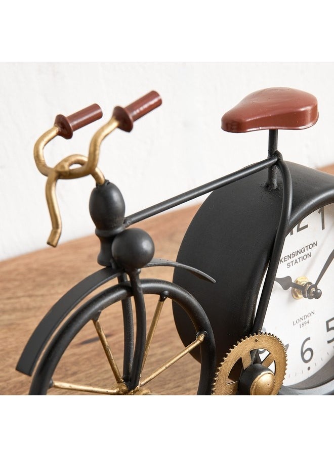 Emir Cycle Metal Table Clock 26 x 7.5 x 20 cm