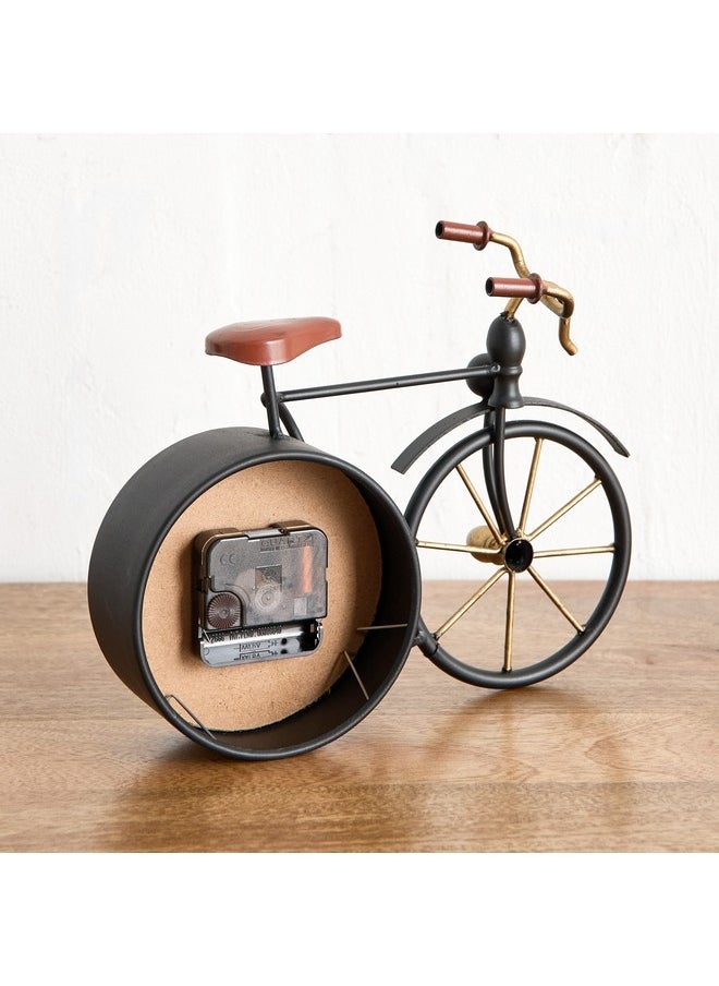 Emir Cycle Metal Table Clock 26 x 7.5 x 20 cm