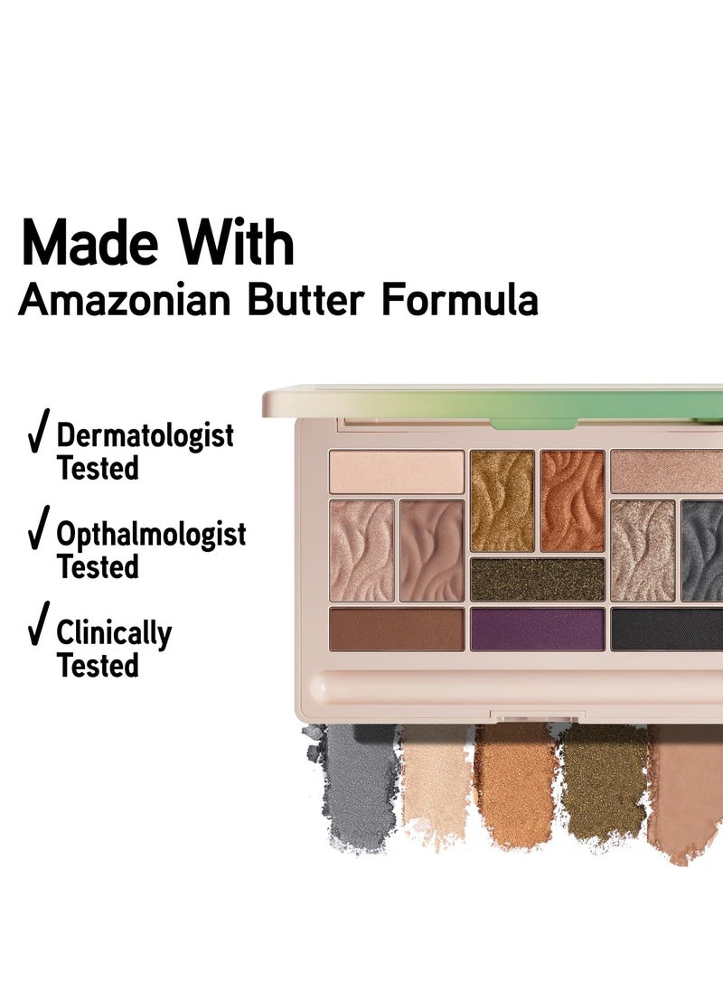 Physicians Formula Murumuru Butter Eyeshadow Palette, Dermatologist Approved, Sultry Nights