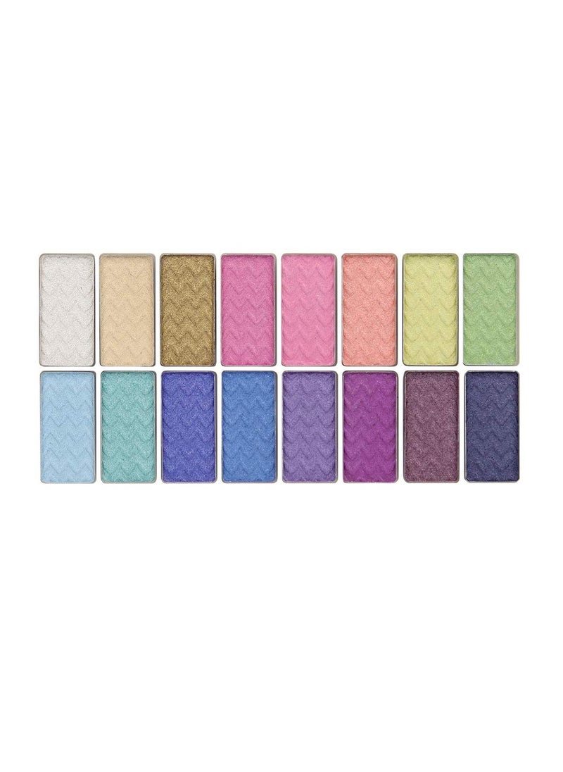 L.A. COLORS 16 Color Eyeshadow Palette, Haute, 1.02 Ounce (LA74202)