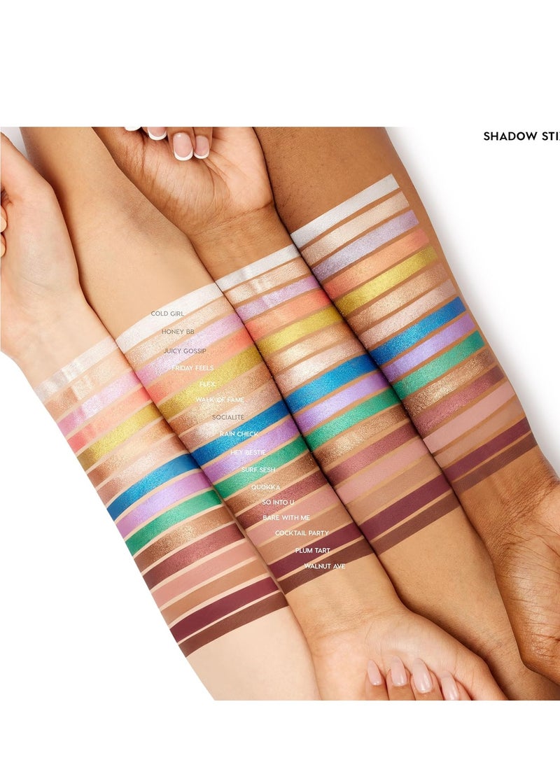 ColourPop Shadow Stix - Cream Eyeshadow Stick with Long-Lasting Color - Multi-Use Cream Makeup with a Built-In Sharpener & Precise Tip for Easy Application - Cold Girl (0.05 oz)
