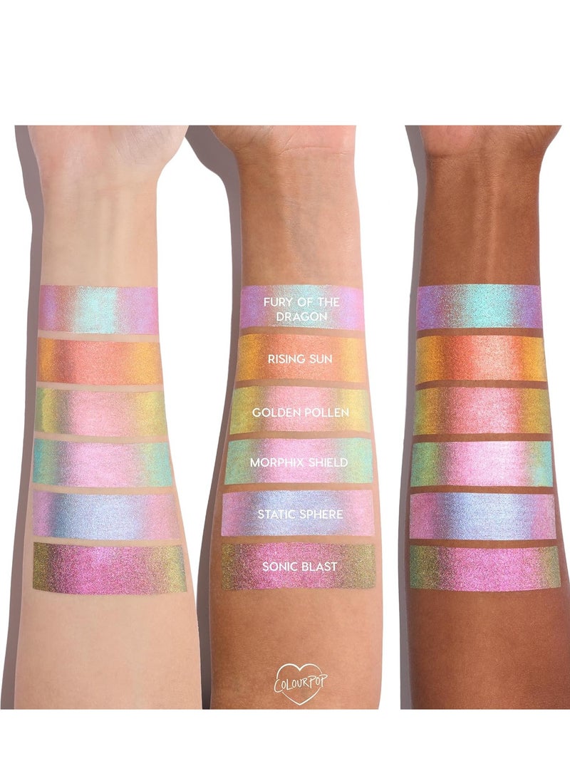 ColourPop Winx Club Shadow Stix - Cream Eyeshadow Stick with Long-Lasting Color - Multi-Use Cream Makeup with a Built-In Sharpener & Precise Tip for Easy Application - Static Sphere (0.05 oz)