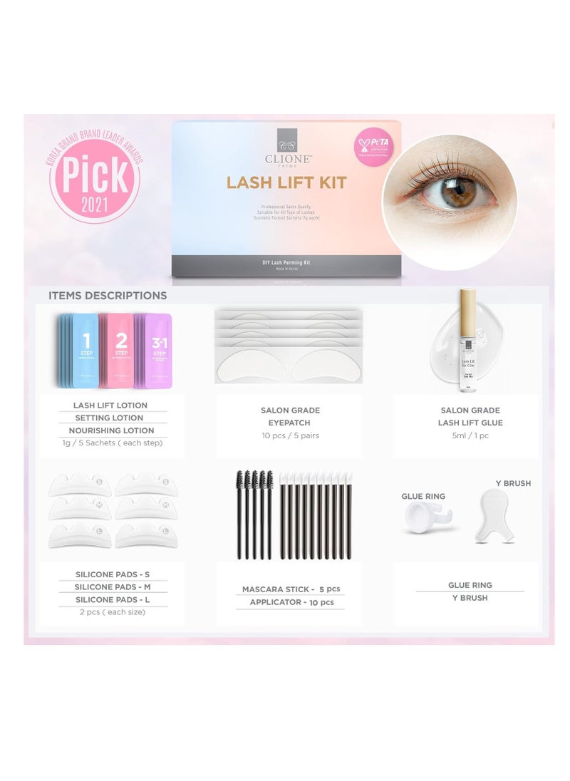 Korean Lash Lift Kit - Brow Lamination Kit Lifting De Pestañas Kit Professional Eyelash Perm Kit Eyelash Lift Kit Lash Perm Eyebrow Lamination Laminado De Cejas Kit Profesional