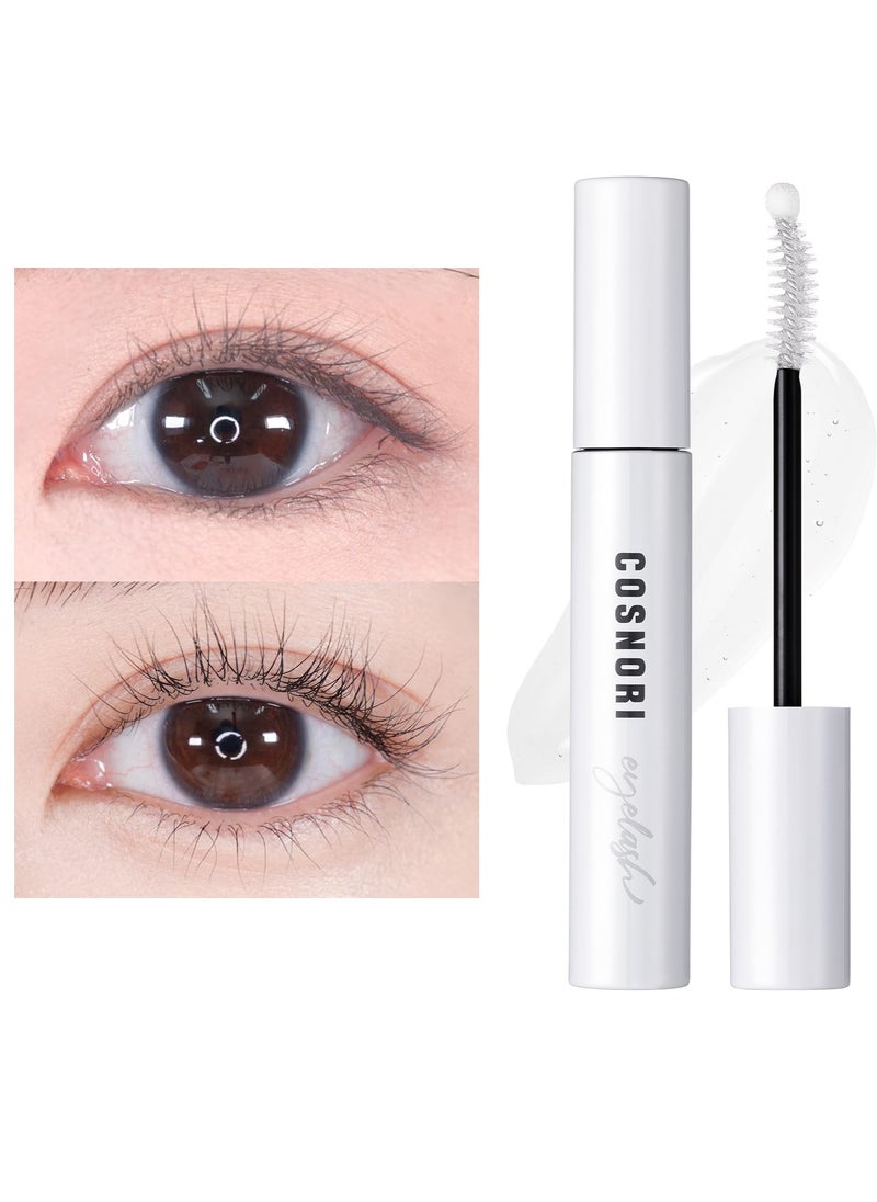 COSNORI Long Active Eyelash Serum - Korean Eyelash Boost Serum – Eyebrow Growth Enhancer for Longer and Thicker – Vegan, Irritation Free- Peptides, Hyaluronic Acid, 0.3 fl.oz.