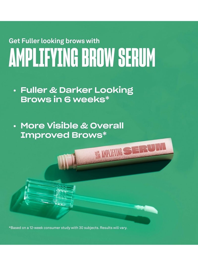 Babe Original Eyebrow Serum For Thicker Brows - Brow Serum with Castor Oil, Biotin, Repairing Amino Acids