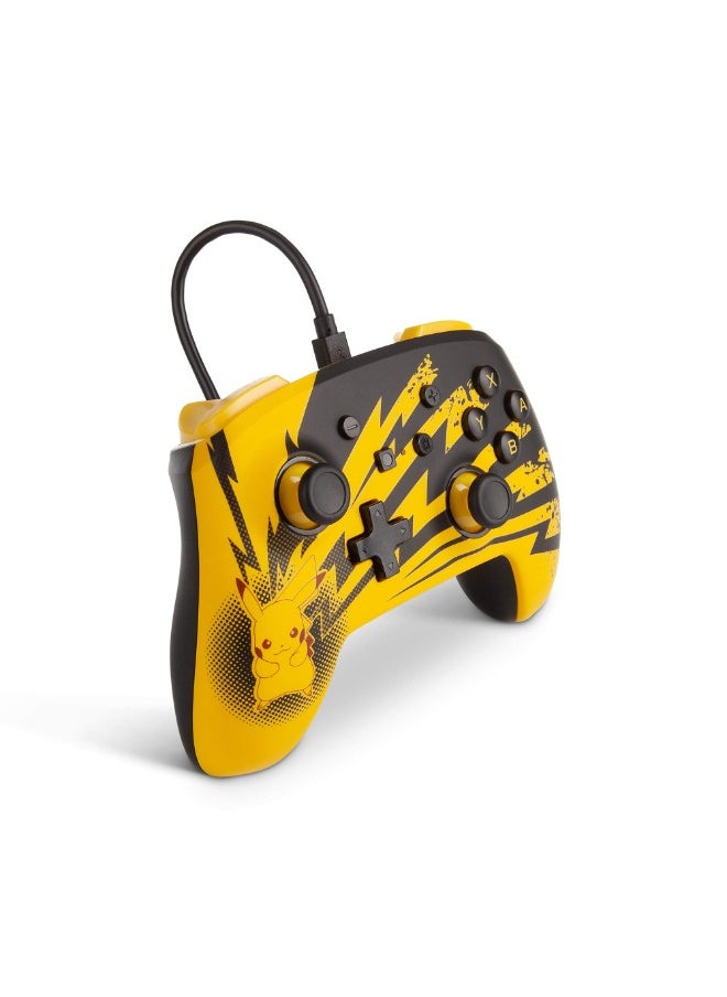 Enhanced Wired Controller for Nintendo Switch - Pikachu Lightning (Nintendo Switch)