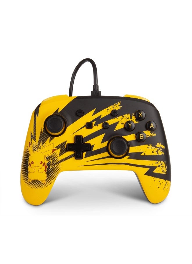 Enhanced Wired Controller for Nintendo Switch - Pikachu Lightning (Nintendo Switch)