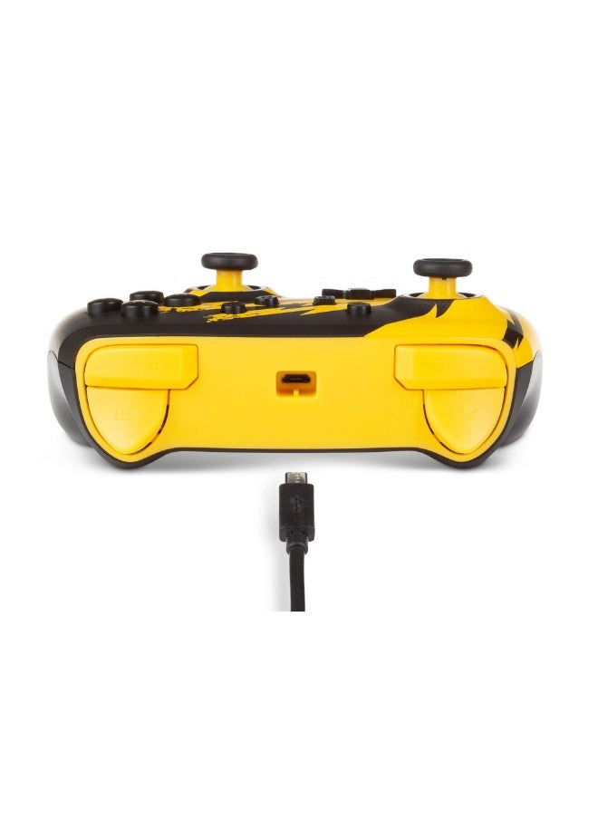 Enhanced Wired Controller for Nintendo Switch - Pikachu Lightning (Nintendo Switch)