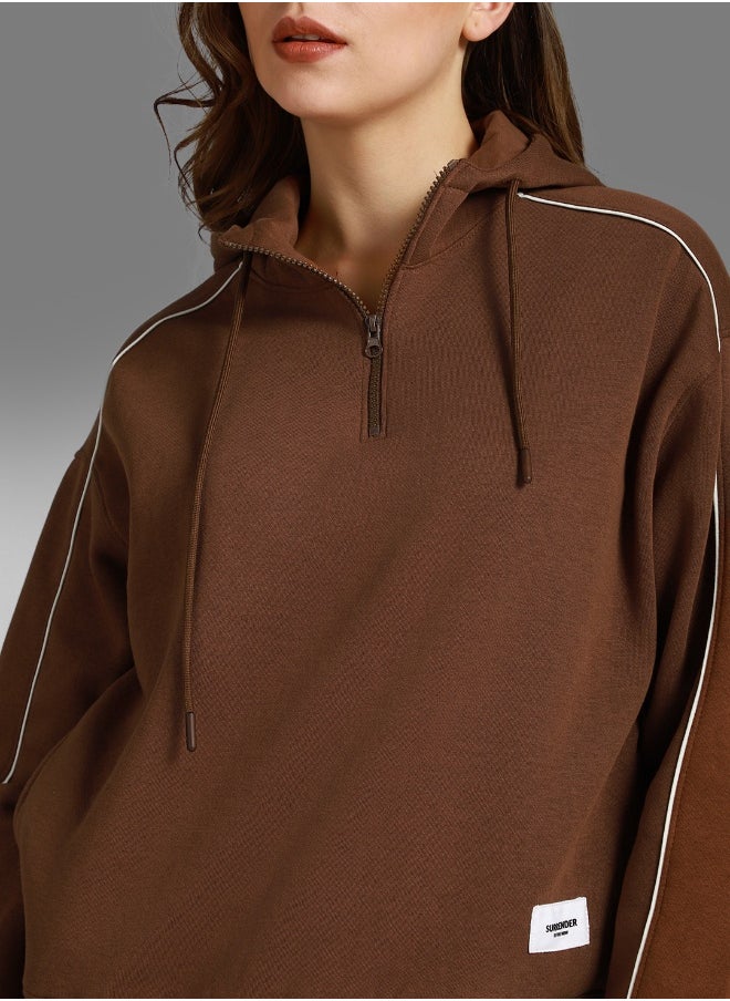 Women Brown Sweatshirt