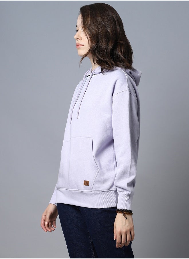 Women Lavender Sweatshirt