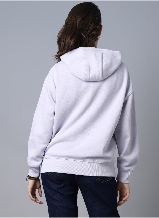 Women Lavender Sweatshirt