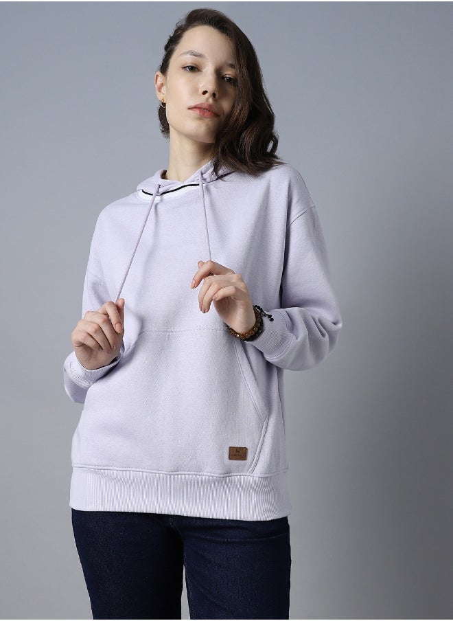 Women Lavender Sweatshirt