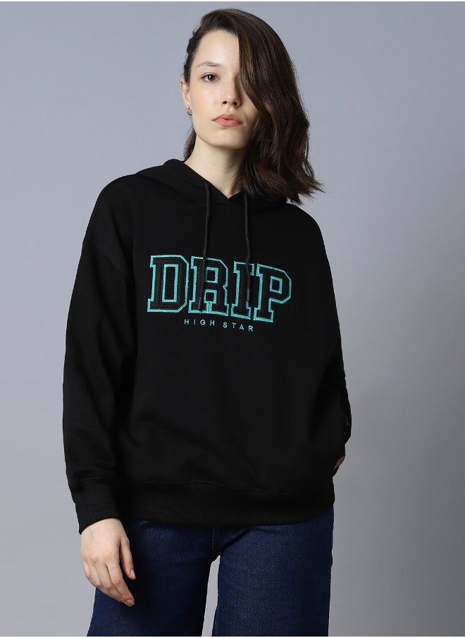 Women Black Sweatshirt