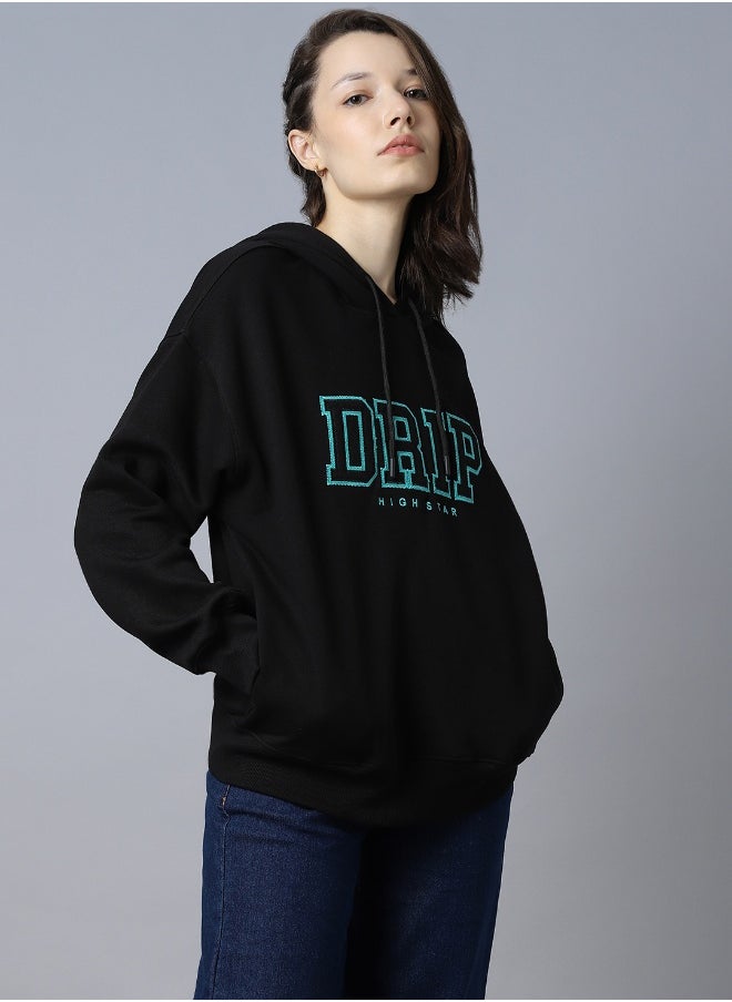 Women Black Sweatshirt