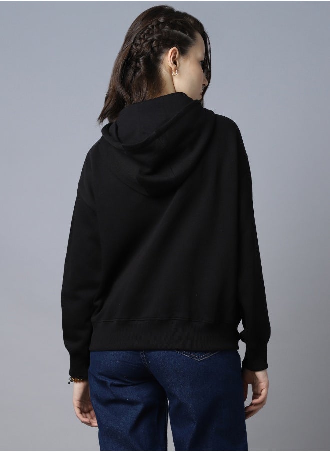 Women Black Sweatshirt