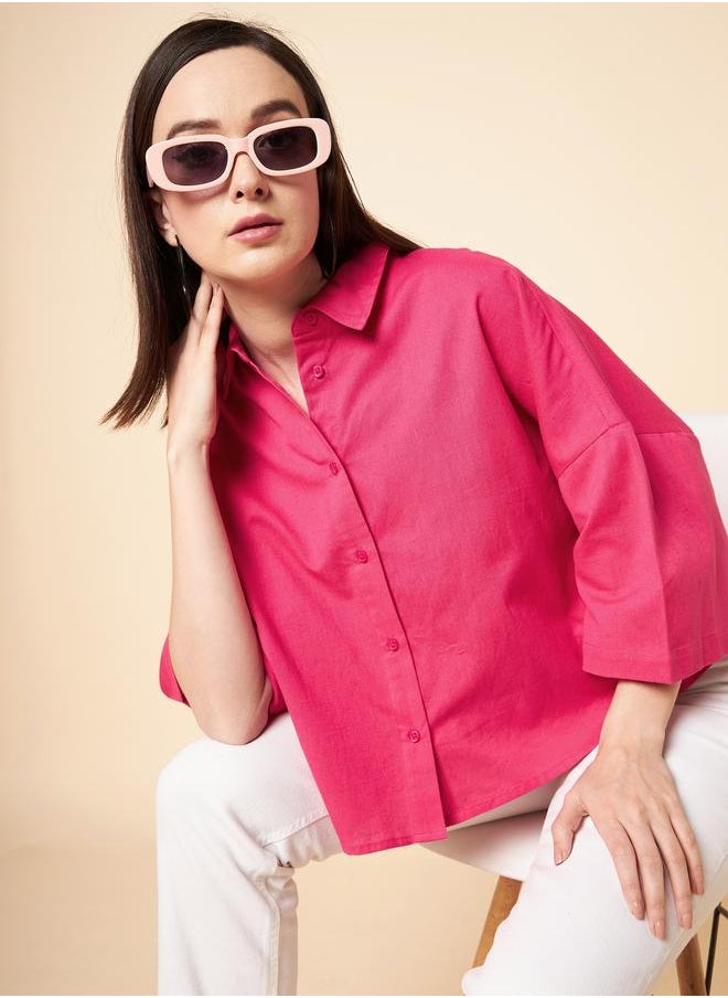 Women Magenta Shirt