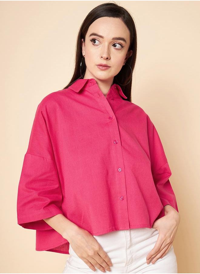 Women Magenta Shirt