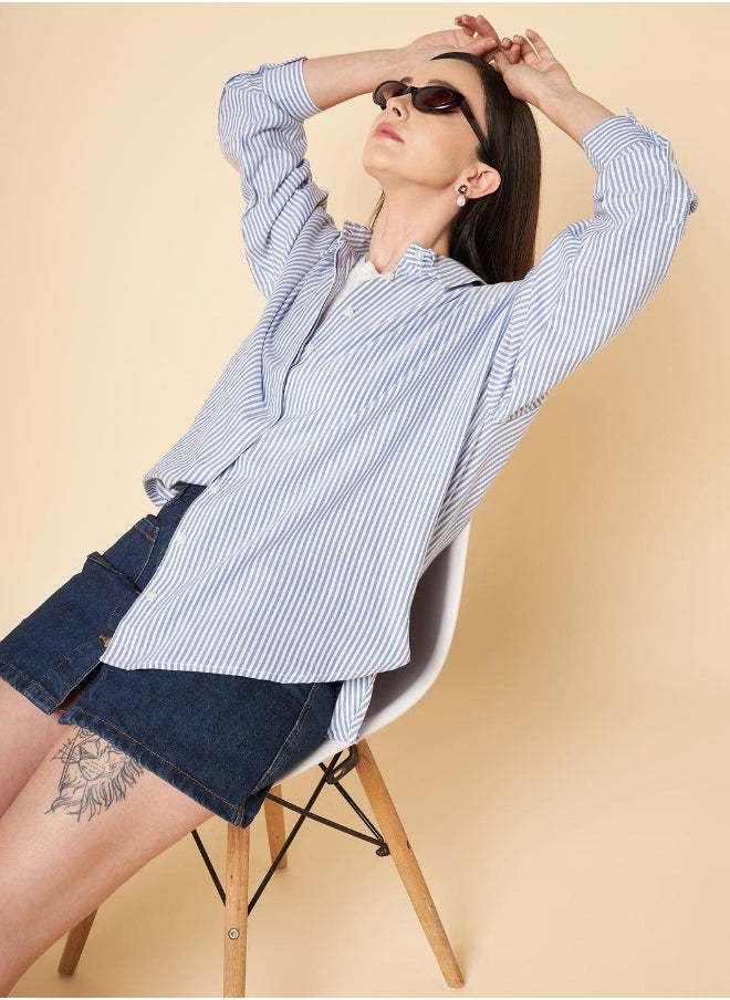 Grey color Casual Shirt for Women