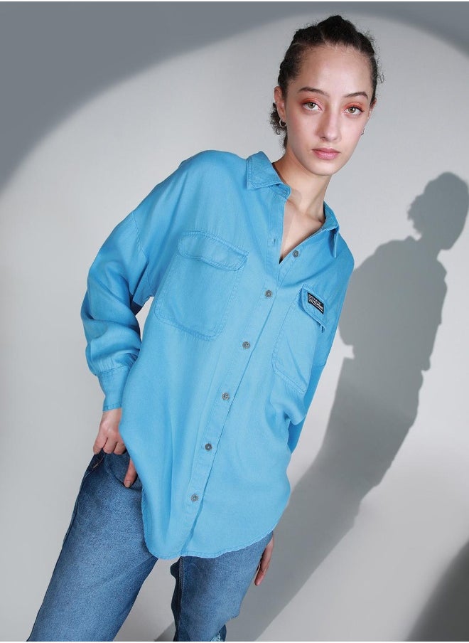 Blue Shirt For Women